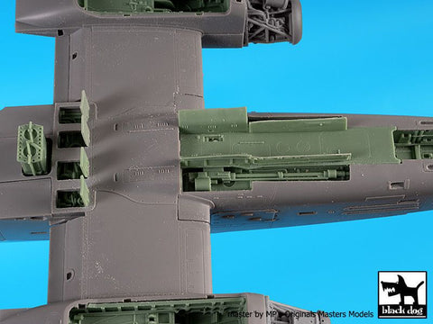 ブラックドッグ A48136 1/48 IA 58 プカラホイールベース +カノン砲 (キネティック用)