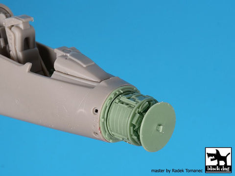 ブラックドッグ A48139 1/48 ミラージュ F1 レーダー+スパイン 電子機器 (キティホーク用)