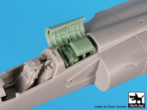 ブラックドッグ A48139 1/48 ミラージュ F1 レーダー+スパイン 電子機器 (キティホーク用)