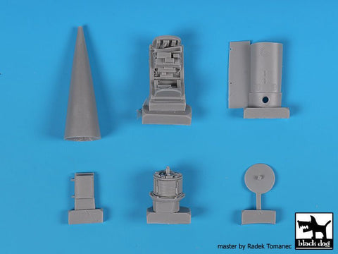 ブラックドッグ A48141 1/48 ミラージュ F1 ビッグセット (キティホーク用)