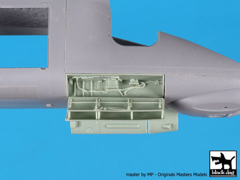 ブラックドッグ A48147 1/48 Mi-24 ハインド カノン砲 + 電子機器 (ズベズダ用)