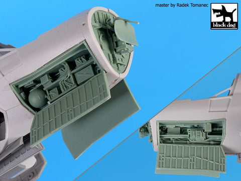 ブラックドッグ A48151 1/48 グラマン EA 6 プラウラー レーダー(キネティック用)