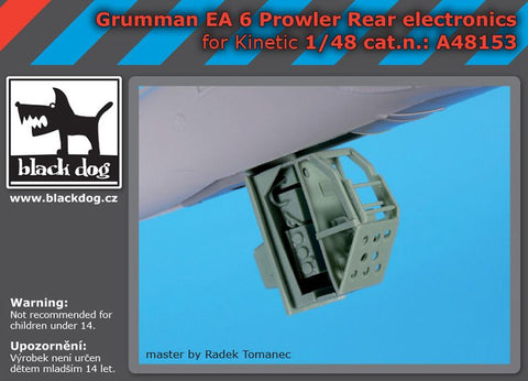 ブラックドッグ A48153 1/48 グラマン EA 6 プラウラー 後部電子機器(キネティック用)
