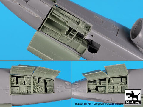 ブラックドッグ A48163 1/48 SU-25 キャノン+電子機器(ズベズダ用)