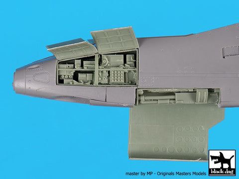 ブラックドッグ A48163 1/48 SU-25 キャノン+電子機器(ズベズダ用)