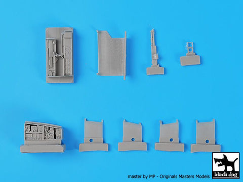 ブラックドッグ A48163 1/48 SU-25 キャノン+電子機器(ズベズダ用)