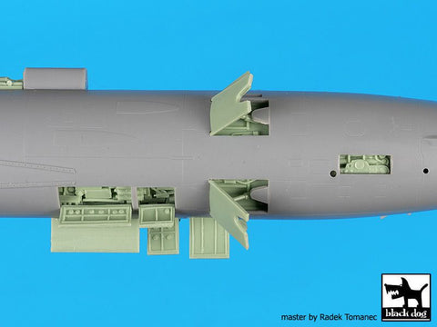 ブラックドッグ A48167 1/48 SU-17/22 エンジン+スパイン(ホビーボス用)