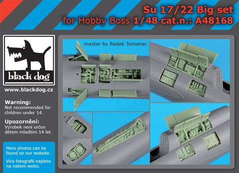 ブラックドッグ A48168 1/48 SU-17/22 ビッグセット(ホビーボス用)