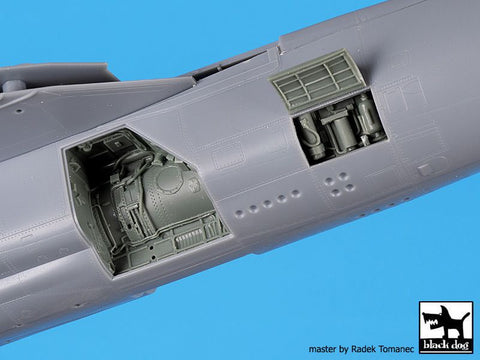 ブラックドッグ A48174 1/48 Mig 23 BN ホイールベイ+スパイン(エデュアルド用)