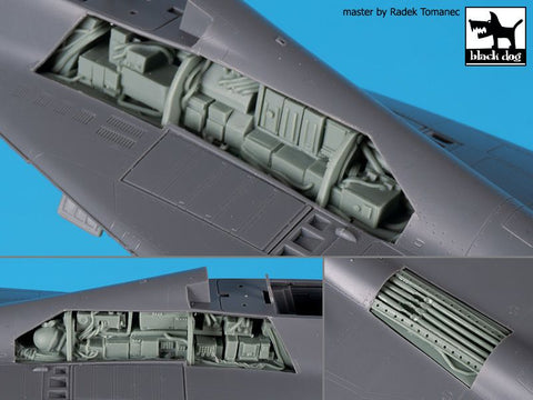 ブラックドッグ A48179 1/48 ミグ-29 9-12 電子機器+スパイン (G.W.H用)