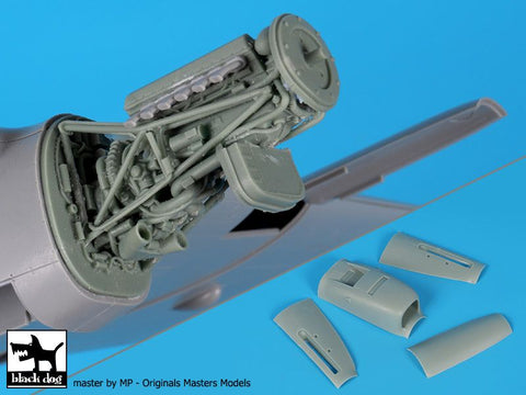ブラックドッグ A48185 1/48 アブロ ランカスター エンジン (HK Models用)
