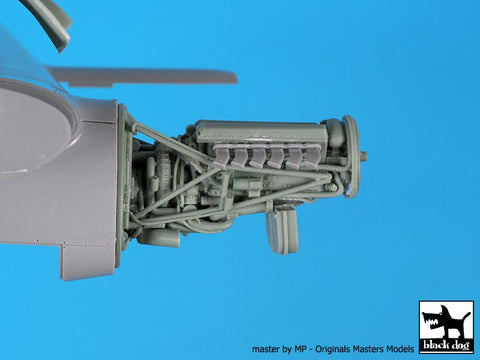 ブラックドッグ A48185 1/48 アブロ ランカスター エンジン (HK Models用)