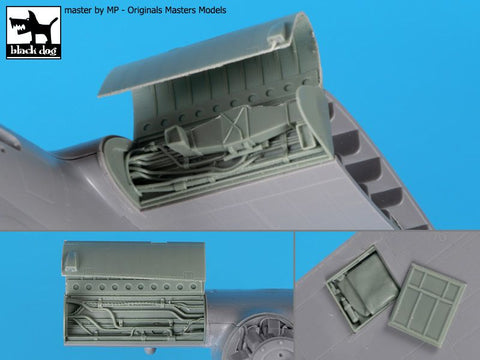 ブラックドッグ A48186 1/48 アブロ ランカスター ヒーティングシステム (HK Models用)