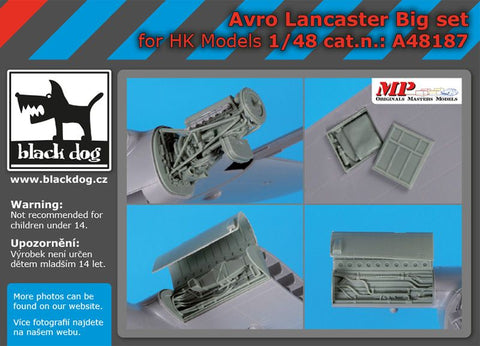 ブラックドッグ A48187 1/48 アブロ ランカスター ビッグセット (HK Models用)