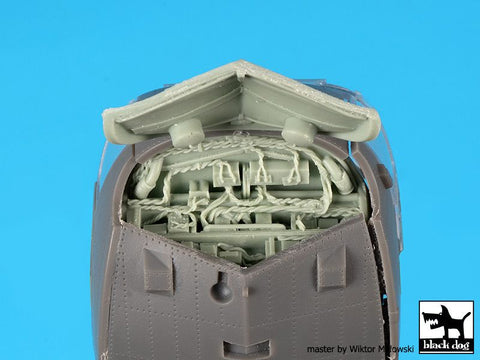 ブラックドッグ A48199 1/48 ウェストランド シーキング 電子装備セット(エアフィックス用)