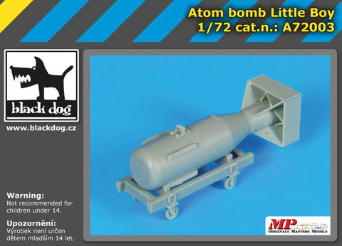 ブラックドッグ A72003 1/72 原子爆弾 リトル・ボーイ