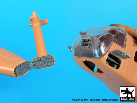 ブラックドッグ A72012 1/72 MH-53 J 電子機器 +テール (イタレリ用)