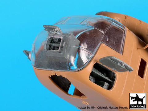 ブラックドッグ A72012 1/72 MH-53 J 電子機器 +テール (イタレリ用)