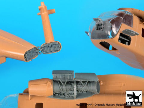 ブラックドッグ A72014 1/72 MH-53 J ビッグセット(イタレリ用)