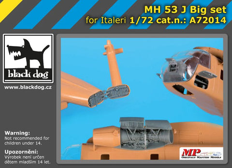 ブラックドッグ A72014 1/72 MH-53 J ビッグセット(イタレリ用)