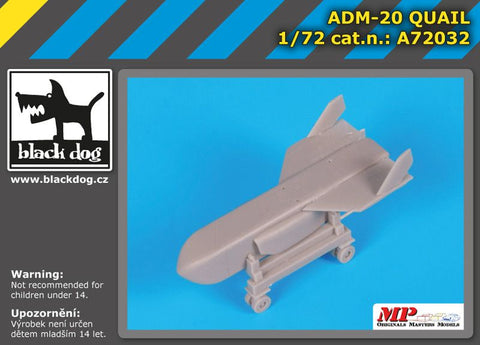 ブラックドッグ A72032 1/72 ADM-20 クエイル