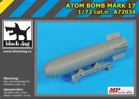 ブラックドッグ A72034 1/72 原子爆弾・マーク17