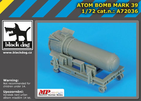 ブラックドッグ A72036 1/72 原子爆弾 マーク39