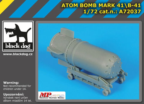 ブラックドッグ A72037 1/72 原子爆弾 マーク 41/B-41