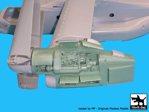 ブラックドッグ A72039 1/72 V-22オスプレイ用エンジン(ハセガワ用)