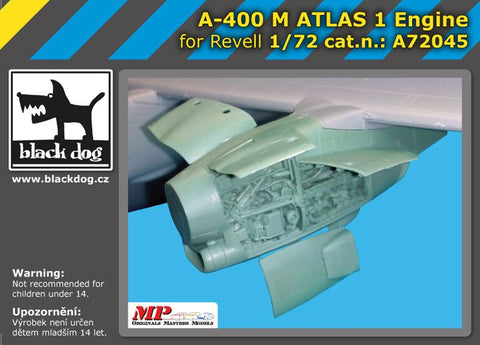 ブラックドッグ A72045 1/72 A-400 Mアトラス 1エンジン(レベル用)