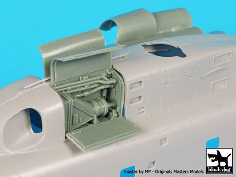 ブラックドッグ A72053 1/72MH-53E シードラゴン エンジン(イタレリ用)