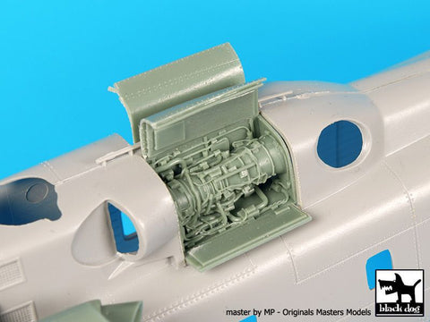ブラックドッグ A72053 1/72MH-53E シードラゴン エンジン(イタレリ用)