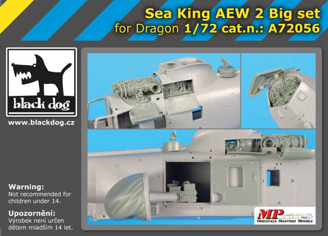 ブラックドッグ A72056 1/72 シーキング AEW 2 ビッグセット(ドラゴン用)