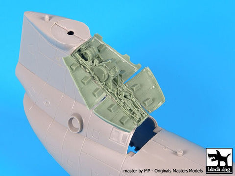 ブラックドッグ A72068 1/72 Ch-46 Dリアエンジン (ホビーボス用)