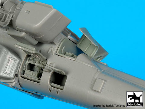 ブラックドッグ A72080 1/72 AH-64 D リア 電子部品 (アカデミー用)
