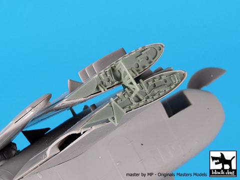 ブラックドッグ A72108 1/72 S2F トラッカー 折り畳み翼 (ハセガワ用)