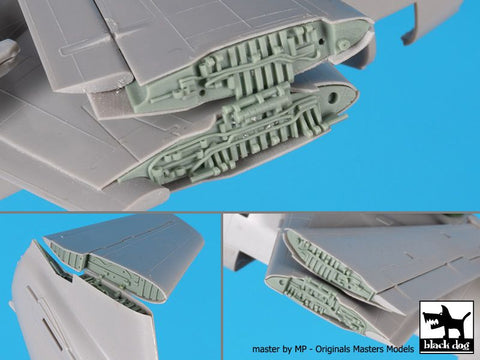 ブラックドッグ A72120 1/72 バイキング 折り畳み翼+尾翼 (ハセガワ用)