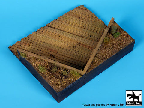 ブラックドッグ D72055 1/72 飛行場 WWII ベース