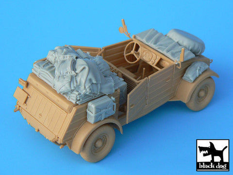 ブラックドッグ T35002 1/35 ドイツ キューベルワーゲン82型 アクセサリーセット