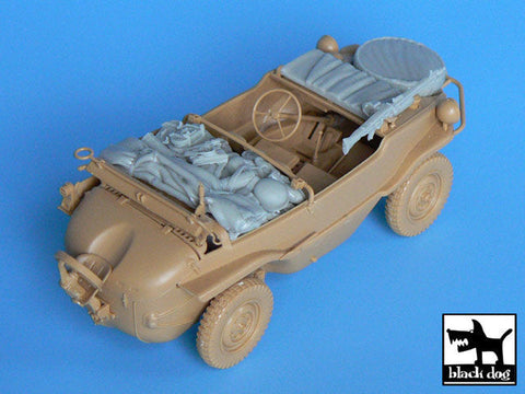 ブラックドッグ T35012 1/35 ドイツ シュビムワーゲン アクセサリーセット
