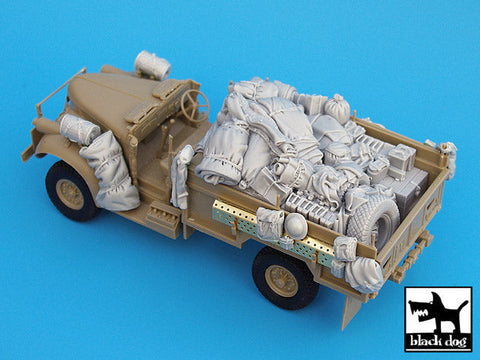 ブラックドッグ T35015 1/35 イギリス SAS デザートシボレー アフリカ アクセサリーセット