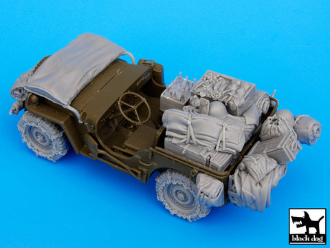 ブラックドッグ T35044 1/35 アメリカ ジープ アクセサリーセット(フルバージョン)