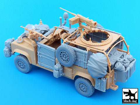 ブラックドッグ T35050 1/35 現用イギリス ランドローバー ウルフ アクセサリーセット