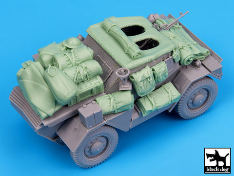 ブラックドッグ T35061 1/35 イギリス ダイムラーディンゴMkIIIスカウトカー アクセサリーセット