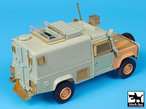 ブラックドッグ T35086 1/35 イギリス 装甲ランドローバー「スナッチ」 コンバージョンセット(ホビーボス)