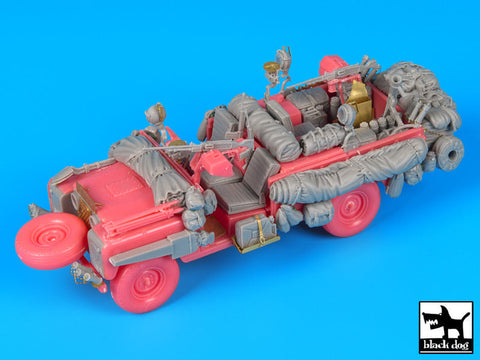 ブラックドッグ T35117 1/35 ランドローバー ピンクパンサー アクセサリーセット