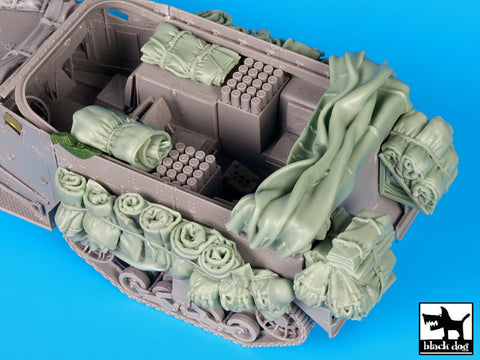 ブラックドッグ T35125 1/35 アメリカM4モーターキャリアー アクセサリーセット No.2(ドラゴン)