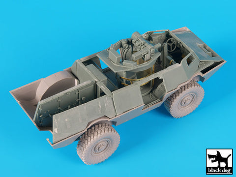 ブラックドッグ T35178 1/35 アメリカ M 1117 ガーディアン インテリア プラス ホイール アクセサリーセット(トランペッター)