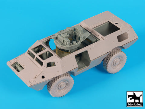 ブラックドッグ T35178 1/35 アメリカ M 1117 ガーディアン インテリア プラス ホイール アクセサリーセット(トランペッター)