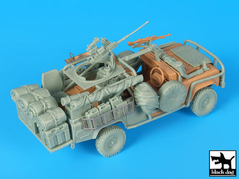 ブラックドッグ T35181 1/35 オーストラリア ランドローバー 特殊部隊 ビッグ セット(ホビーボス)